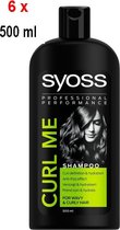 6x Syoss Shampoo – Curl Me