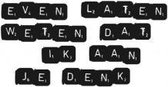 Kaart - Vierkant - 15x15cm - Met envelop - Ik Denk Aan Je - Liefde, vriendschap - Majestic Ally - 12 stuks