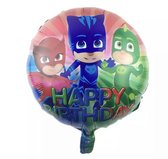 Happy birthday PG Masks Folie Ballon 18 inch