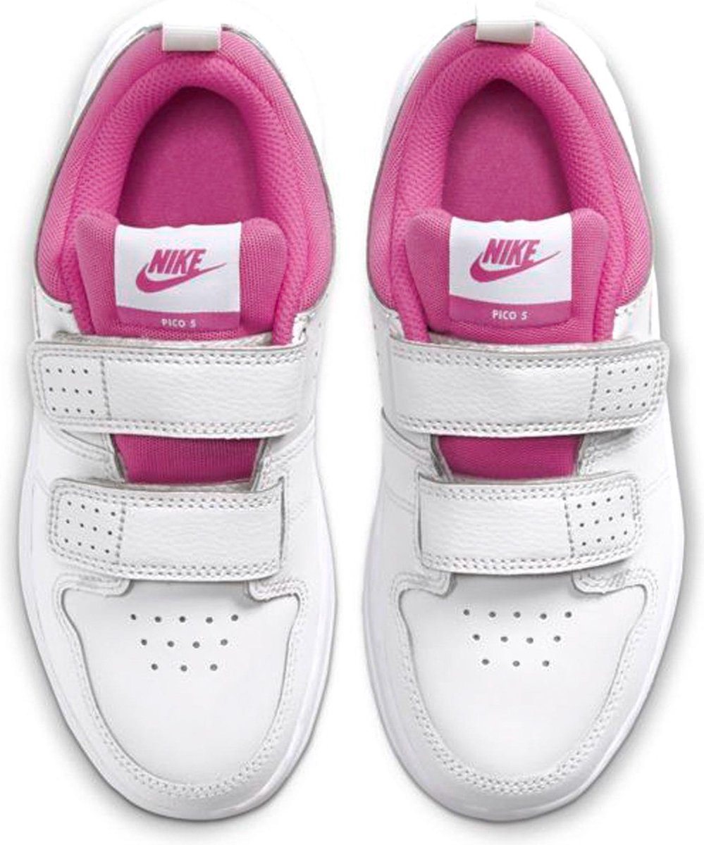 Nike Sneakers - Maat 28 - Meisjes - wit/roze | bol.com