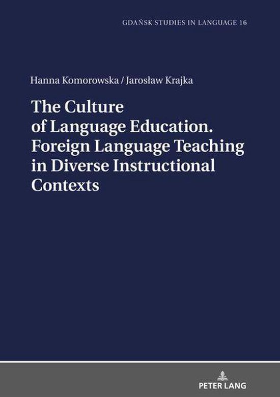 Gdansk Studies in Language 16 - The Culture of Language Educ ... - cover