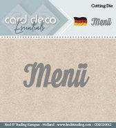 Card Deco Mal - Men�