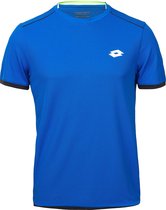 Lotto Aydex IV Tee - Deep Dry Tech T-shirt - Heren - Maat S - Blauw