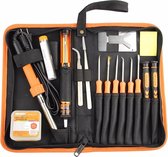 17 in 1 Soldering Tool Set JMP03 - Reparatie Lassen Tool Set soldeerbout / Schroevendraaier / pincet kit