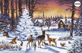 Leti Stitch Christmas Wood borduren (pakket) 947