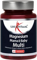 Lucovitaal - Magnesium Mama & Baby Multivitamine - 60 capsules - Voedingssupplementen