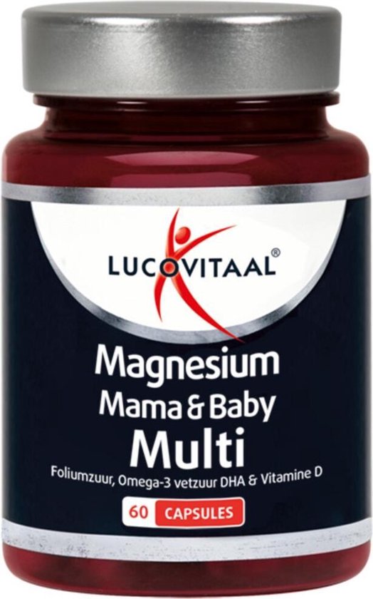 Eekhoorn Perth Blackborough Knuppel Lucovitaal - Magnesium Mama & Baby Multivitamine - 60 capsules -  Voedingssupplementen | bol.com
