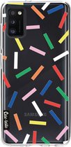 Casetastic Samsung Galaxy A41 (2020) Hoesje - Softcover Hoesje met Design - Sprinkles Print