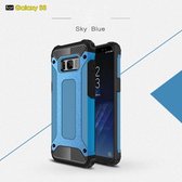 Armor Hybrid Back Cover - Samsung Galaxy S8 Hoesje - Lichtblauw