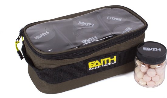 Faith Pop-Up Bag - Aasbewaartas - Vistas - Groen - Incl. 6 potjes