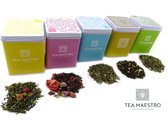 Dutch Tea Maestro - losse thee - assortiment thee - blikje thee - thee cadeau - thee geschenk - origineel cadeau - Cadeau voor haar - Cadeau voor hem