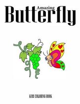 Amazing Butterfly Kids Coloring Book
