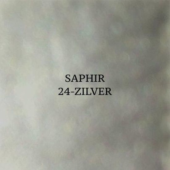 Saphir Tenax spray - leerverf / schoenverf - 24 Zilver