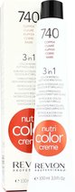 Revlon - Nutri Color Creme - 740 Copper - Tube 100 ml