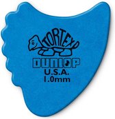 Dunlop Tortex® Fin 1.0mm Blauw 6-pack
