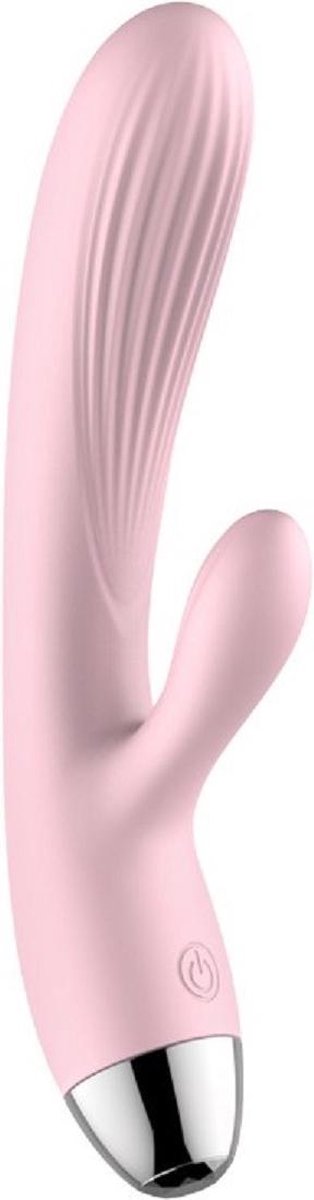 Goedkoopste Vibrator - Silicone Vibrator - Pink USB Oplaadbaar- 10 Function - Met verwarming