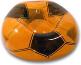 Oranje Voetbal Opblaasstoel 90 x 60 cm