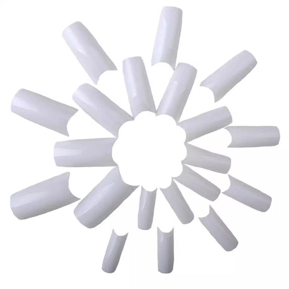 Goedkoopste LOUZIR Nageltips set - Transparant - 100 Stuks Transparant - French Nail Art Acryl Nagels en Gelnagels