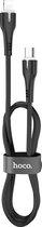 HOCO X45 Surplus - USB-C naar Lightning Kabel - Snellader Oplaadkabel - 18W Power Delivery - Voor iPhone 11 - 1 Meter - Zwart