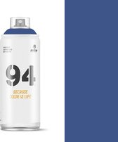 MTN94 Babylon Blauwe spuitverf - 400ml lage druk en matte afwerking