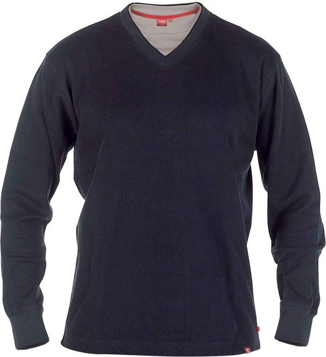D555 Bliss Heren Lange mouwen Sweater 100% cotton – Navy – Maat M