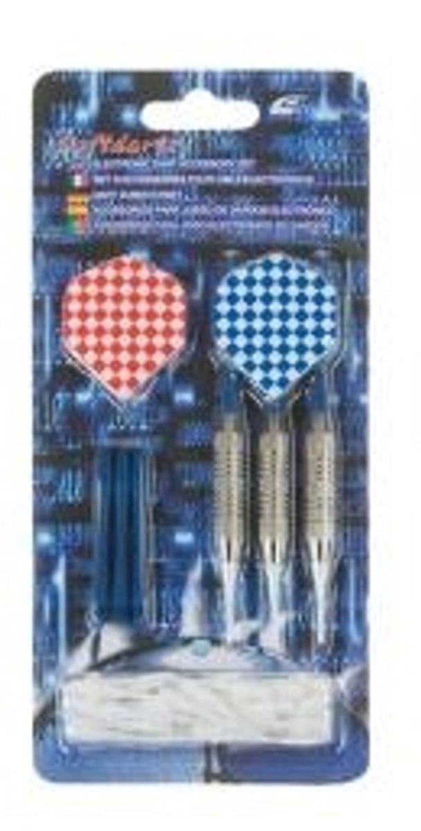 Echowell Pijlenset Softtip - Blauw/Rood- Dartpijlen