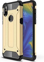 Magic Armor TPU + PC Combinatie Case voor Xiaomi Mix 3 (Royal goud)