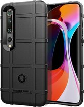 Voor Xiaomi Mi 10 / Mi 10 Pro Volledige dekking schokbestendige TPU Case (zwart)