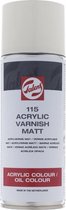 Acryl vernish matt  115 Talens voor acryl en olieverf spuitbus, 400 ml