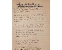 Mark Xiornik Rozen Pettinelli - Hand-Written Notes and Artwork