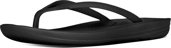 FitFlop - IQushion Ergonomic - Teenslippers Dames - Zwart - Maat 38 |  bol.com
