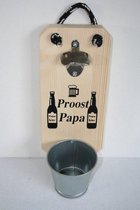 Bieropener - Flesopener - Proost Papa - Cadeau - Vaderdag
