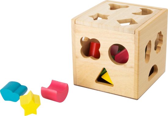 Cube de jeu correspondant aux formes - différentes formes pour le cube -  enfants de... | bol.com