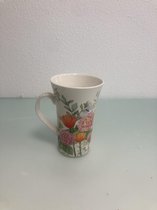 Mok met bloemen