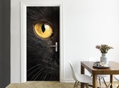 Easy Doorsticker XL – Zwarte Katten Oog