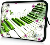 Sleevy 17.3 inch laptophoes artistiek piano design - laptop sleeve - Sleevy collectie 300+ designs