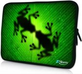 Sleevy 15,6 laptophoes kikkers - laptop sleeve - laptopcover - Sleevy Collectie 250+ designs