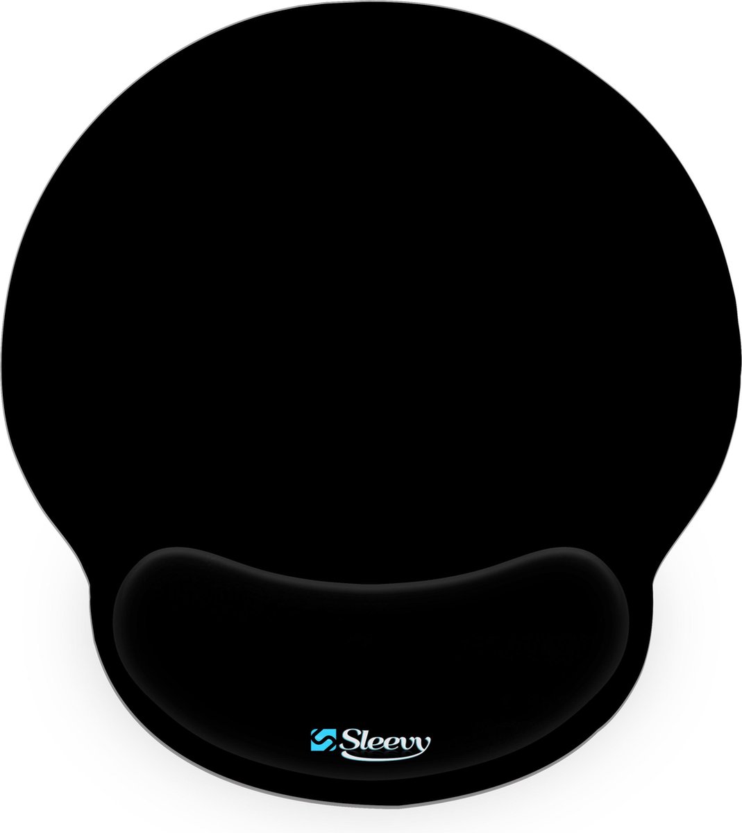 Muismat polssteun zwart - Sleevy - mousepad - Collectie 100+ designs
