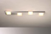 LAMINA Plafondlamp LED 4x Lichtgrijs