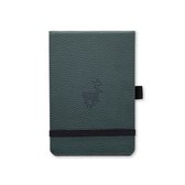 Dingbats A6+ Wildlife Green Deer Reporter Notebook - Dotted