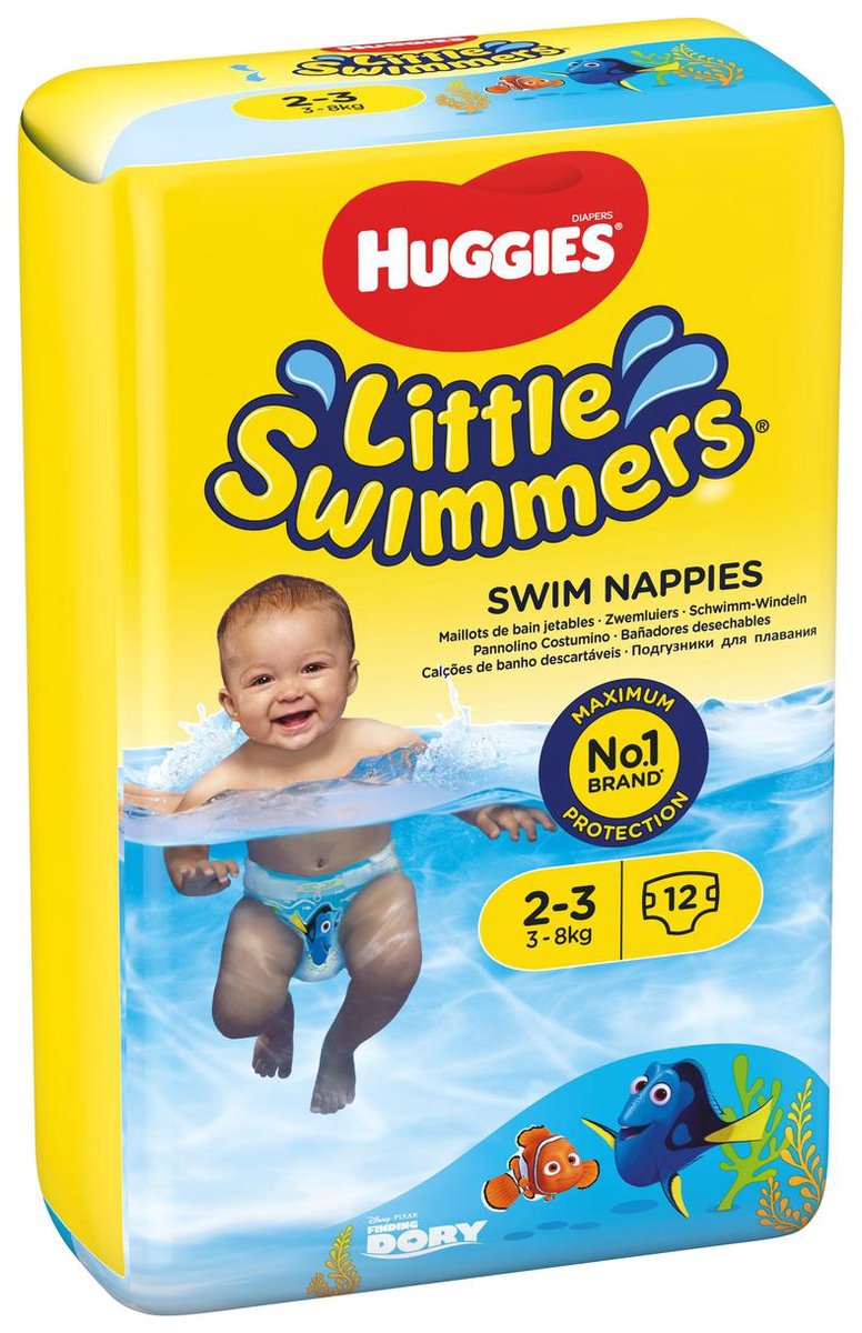 Vies diep Alaska Huggies Little Swimmers - zwemluiers - maat 2/3 - (3 tot 8 kg) -  voordeelverpakking -... | bol.com