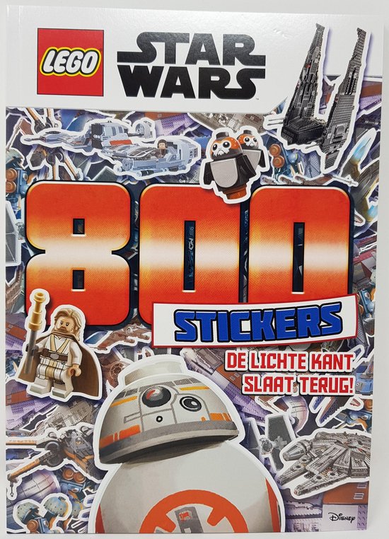 LEGO STAR WARS - KLEURBOEK - DOE BOEK - MET 800 STICKERS - DE LICHTE KANT  SLAAT TERUG!... | bol.com