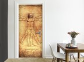 Easy Doorstickers-Davinci Tekening