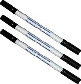 Eetbare inkt stift (zwart) - set met 3 stiften