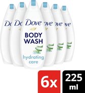 Dove Shower Hydrating Care - 6 x 225ml - Voordeelverpakking