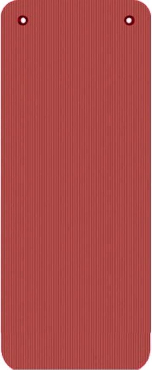 Mambo Max Xtra Comfort Gym Mat | 180 x 60 x 1,5 cm | Red | Rings | Strap