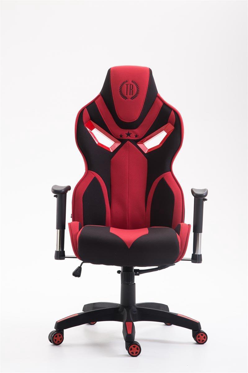 Ergonomische bureaustoel - Game stoel - Design - In hoogte verstelbaar - Polyester - Rood - 72x76x133 cm