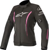 Alpinestars Stella Gunner V2 WP dames jas zwart/roze