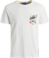 Jorelipocket Organic Tee Ss Crew Ne 12172037 Cloud Dancer/slim