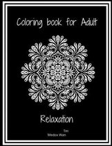 Coloring Book For Adult, Relaxation